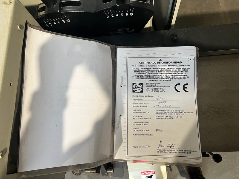 Keturpusės obliavimo staklės Weinig Profimat 23