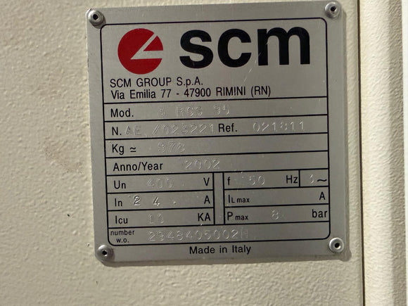 Plačiajuostės šlifavimo staklės SCM 950