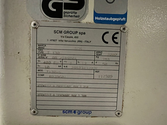 Frezavimo staklės SCM T130N