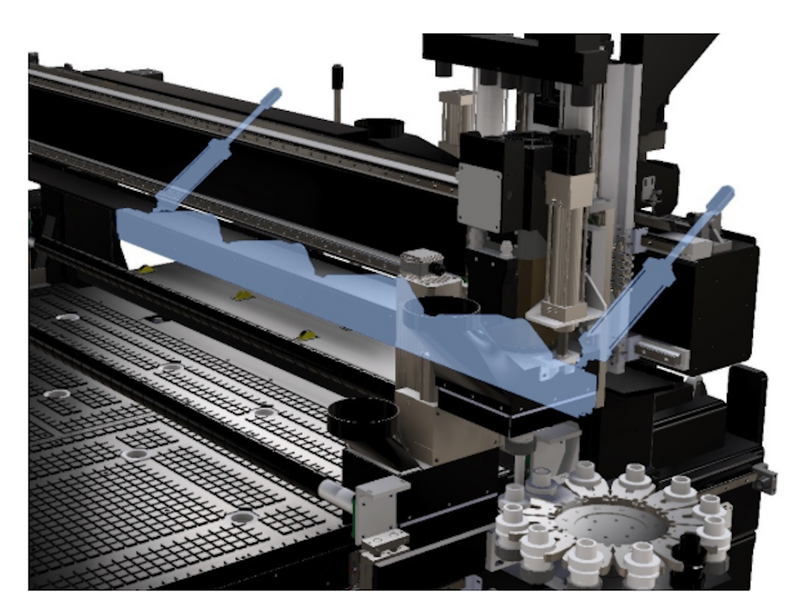 CNC apdirbimo centras 3121 Vector 7 NEXT CNC