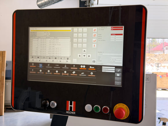 Briaunų laminavimo staklės Holzher Lumina 1380 Laser | EVA | PUR - Industry Solutions