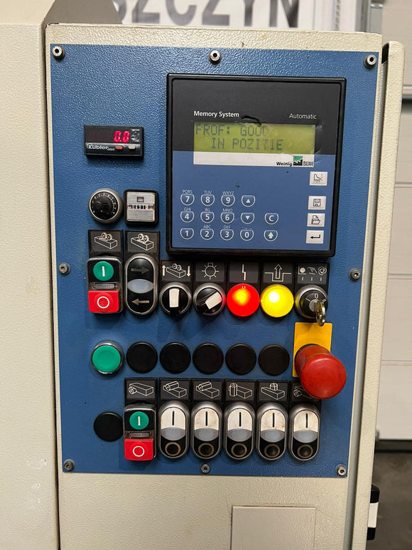 Keturpusės obliavimo staklės Weinig Unimat 500