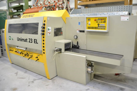 Keturpusės obliavimo staklės WEINIG UNIMAT 23