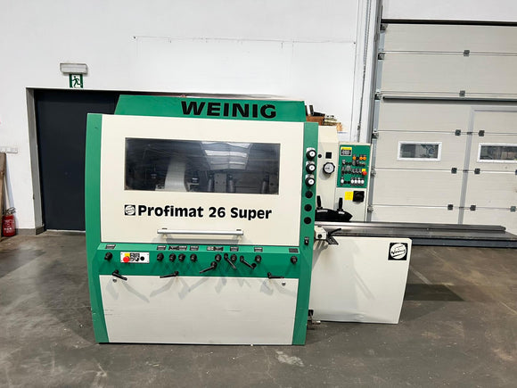 Keturpusės obliavimo staklės Weinig Profimat 26 Super