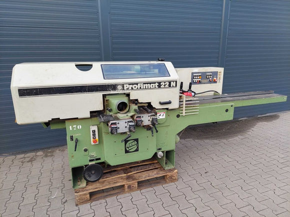 Keturpusės obliavimo staklės Weinig Profimat 22N