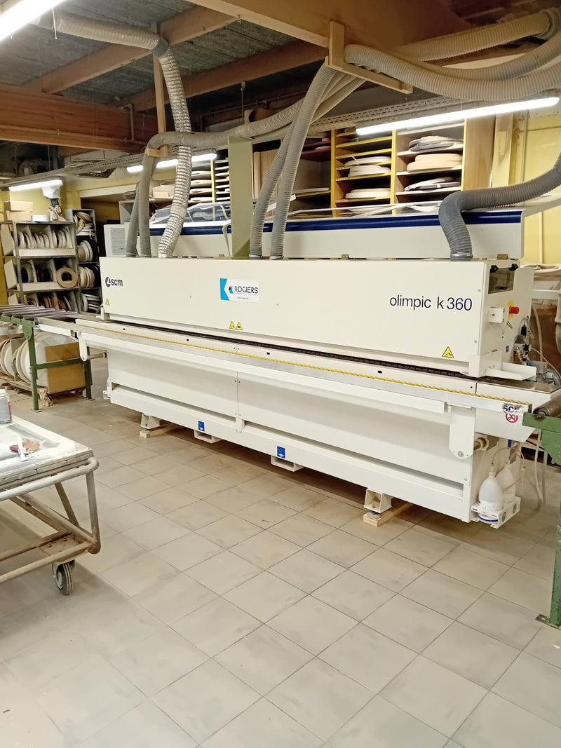 Briaunų laminavimo staklės SCM Olimpic 360