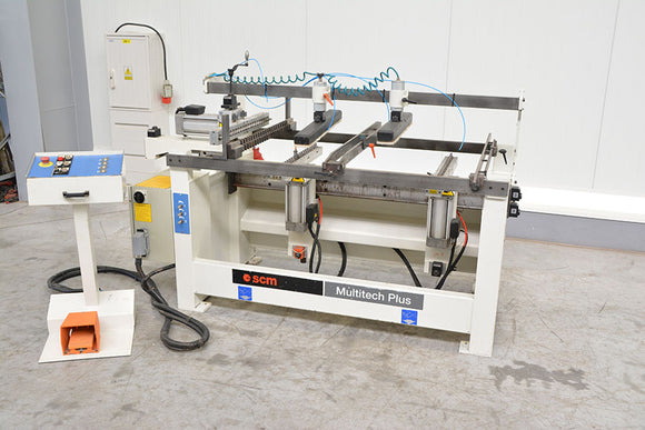 Daugiašpindelinės gręžimo staklės SCM MULTITECH PLUS