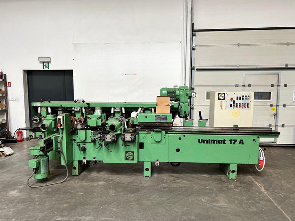 Keturpusės obliavimo staklės Weinig Unimat 17