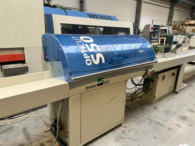 Naudotos skersavimo / optimizavimo staklės