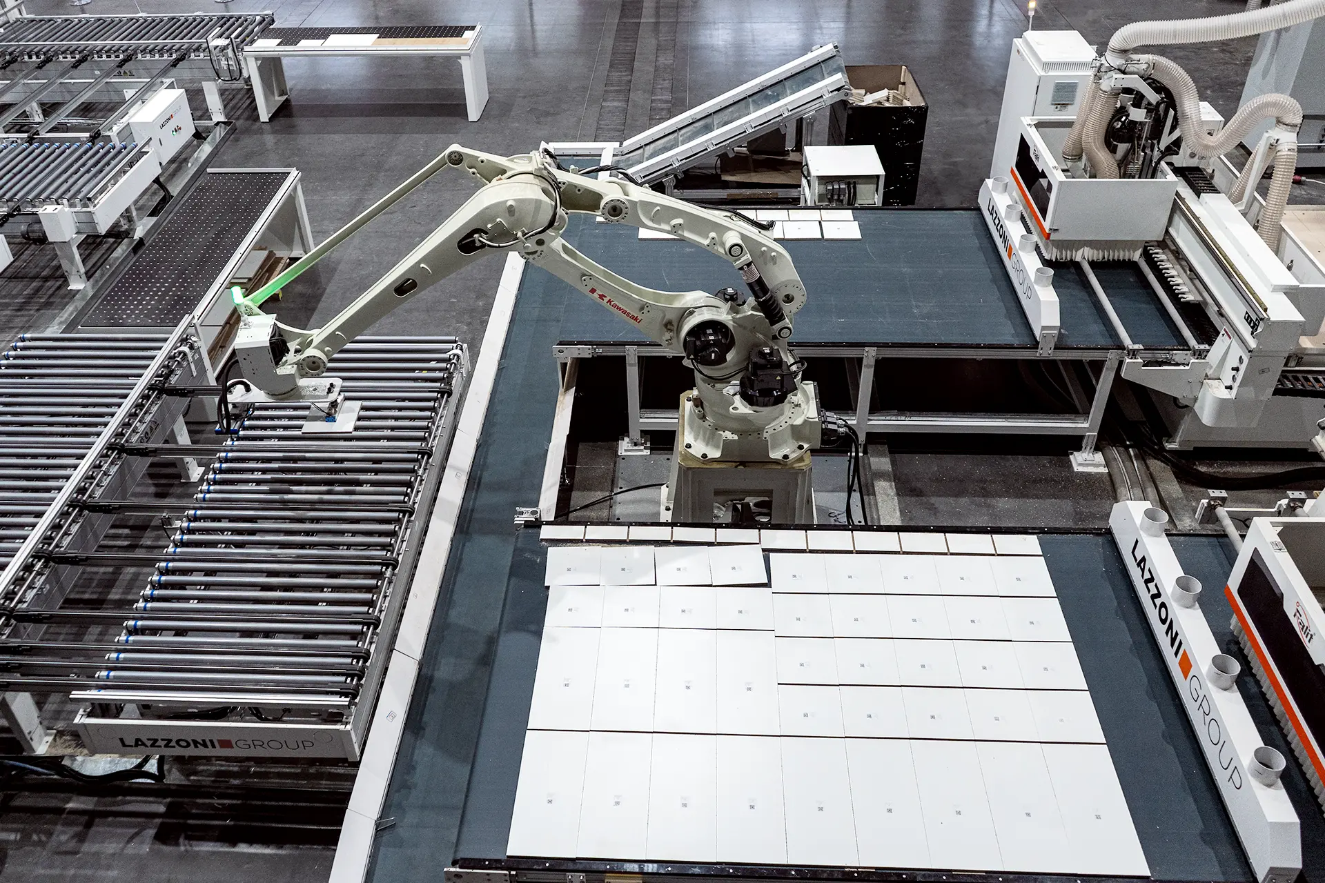 Robotizacija Nesting CNC apdirbimo centro