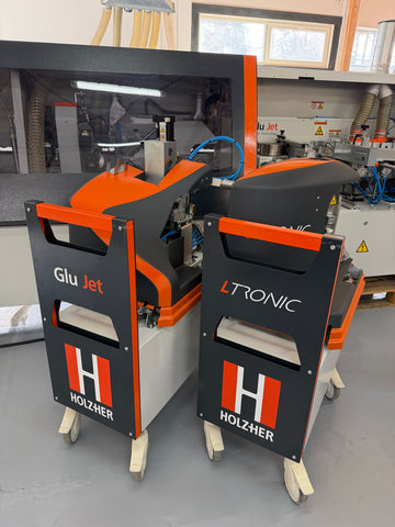 Briaunų laminavimo staklės Holzher Lumina 1380 Laser | EVA | PUR - Industry Solutions