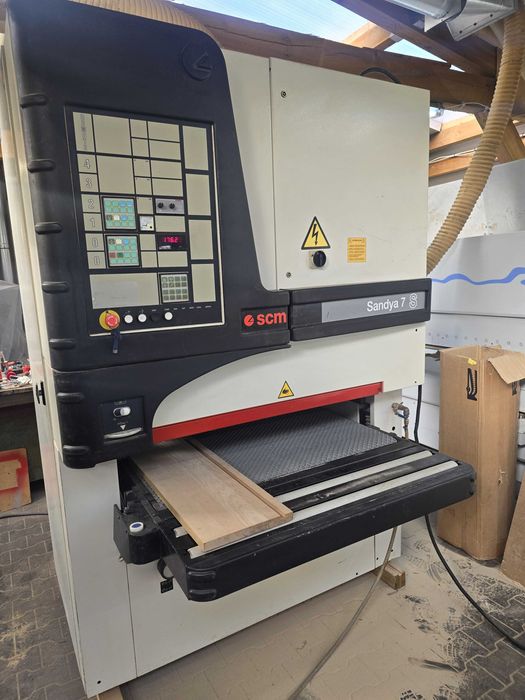 Plačiajuostės šlifavimo staklės SCM Sandya 1100