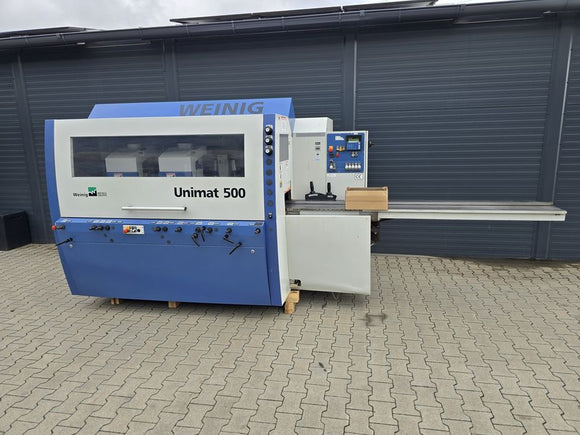 Keturpusės obliavimo staklės Weinig Unimat 500