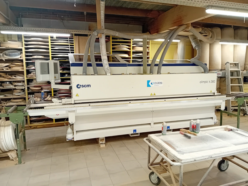 Briaunų laminavimo staklės SCM Olimpic 360