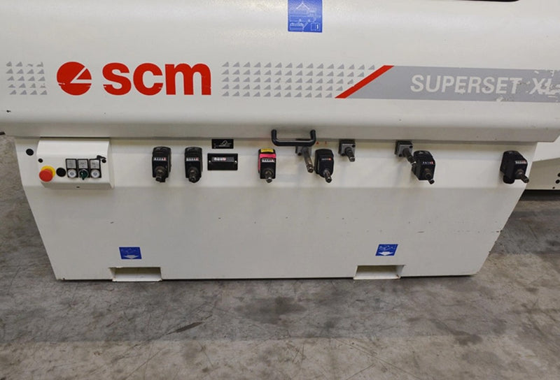 Keturpusės obliavimo staklės SCM SUPERSET XL