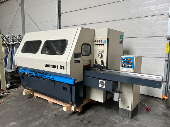 Keturpusės obliavimo staklės Weinig Unimat 23