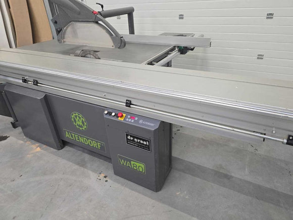 Formatinio pjovimo staklės Altendorf WA80 - Industry Solutions