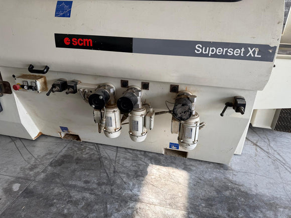 Keturpusės obliavimo staklės SCM Superset XL - Industry Solutions