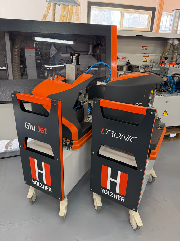 Briaunų laminavimo staklės Holzher Lumina 1380 Laser | EVA | PUR - Industry Solutions