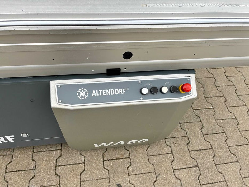 Formatinio pjovimo staklės Altendorf WA80