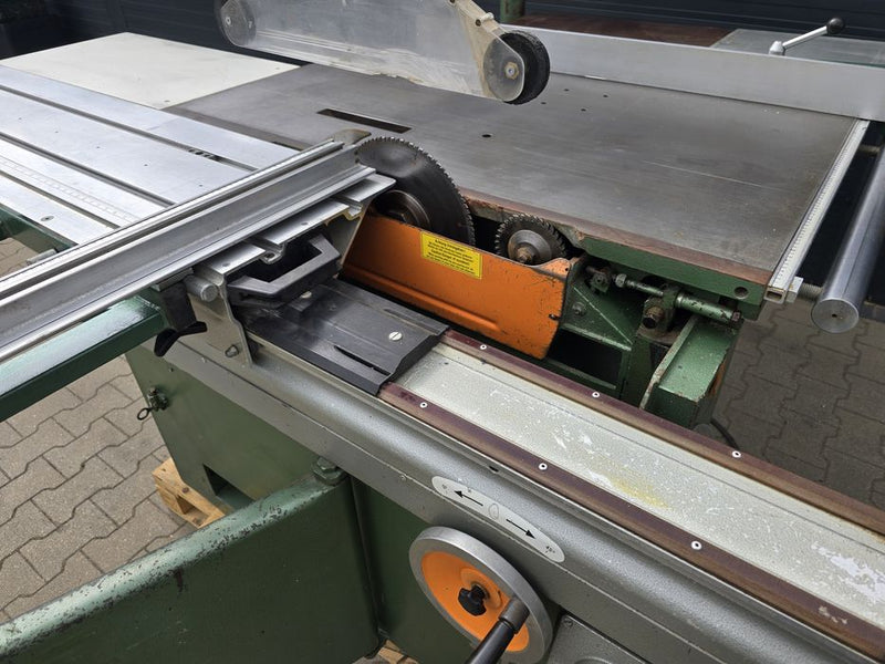 Formatinio pjovimo staklės Altendorf 140