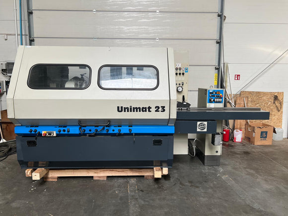 Keturpusės obliavimo staklės Weinig Unimat 23