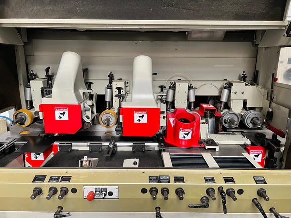 Keturpusės obliavimo staklės Weinig Profimat 23 Fortec