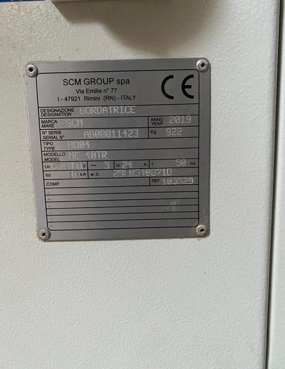 Briaunų laminavimo staklės SCM ME 40TR - Industry Solutions