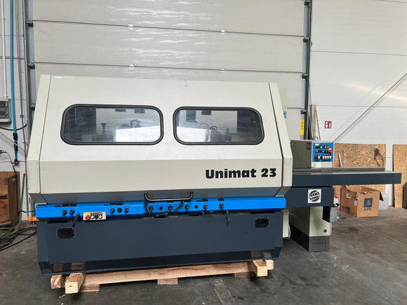 Keturpusės obliavimo staklės Weinig Unimat 23