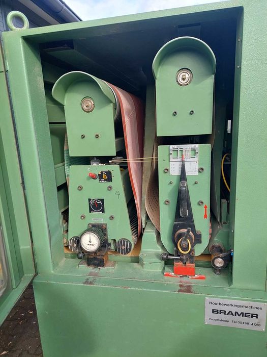 Plačiajuostės šlifavimo staklės Kundig 1350