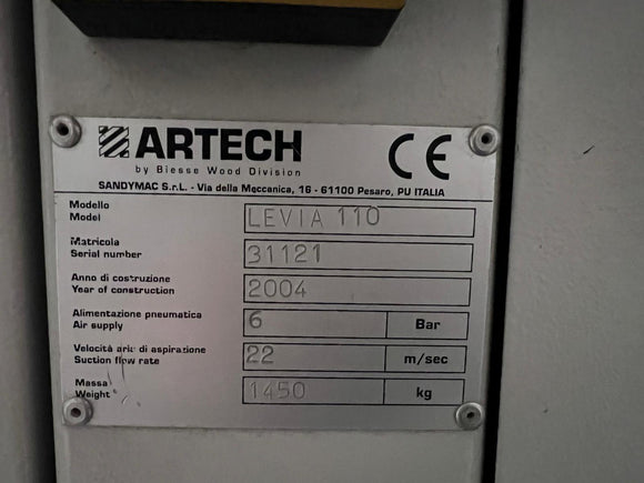 Plačiajuostės šlifavimo staklės Biesse 1100 - Industry Solutions