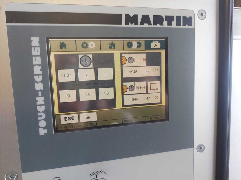 Formatinio pjovimo staklės Martin T60