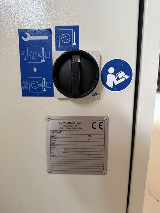 Briaunų laminavimo staklės SCM ME 40TR
