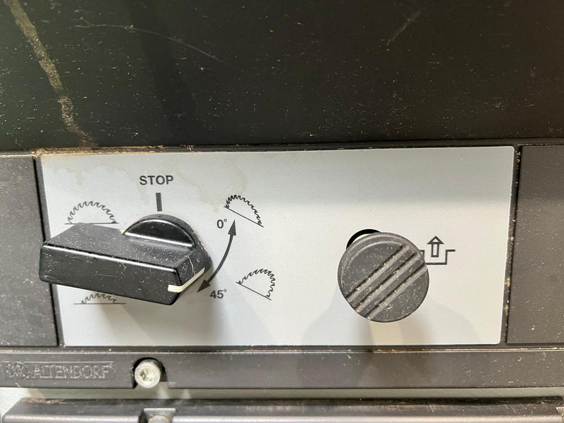 Formatinio pjovimo staklės Altendorf F45