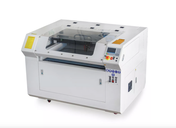 Lazerinės CNC graviravimo-pjovimo staklės CO2 6090G, 80-90W, 600x900