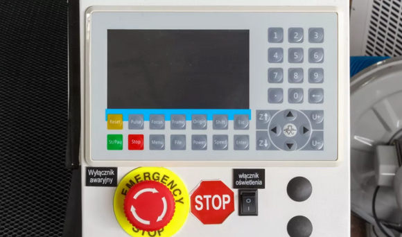 Lazerinės CNC graviravimo-pjovimo staklės CO2 6090G, 80-90W, 600x900