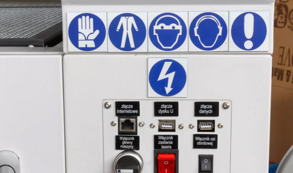 Lazerinės CNC graviravimo-pjovimo staklės CO2 6090G, 80-90W, 600x900