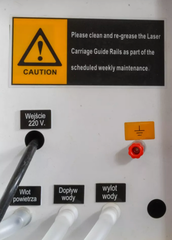 Lazerinės CNC graviravimo-pjovimo staklės CO2 6090G, 80-90W, 600x900