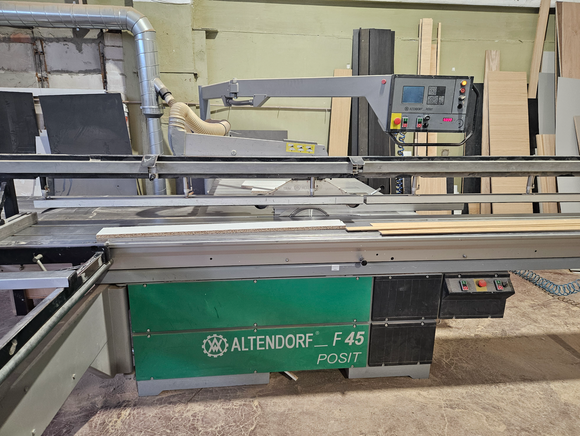 Formatinio pjovimo staklės Altendorf F45 Posit