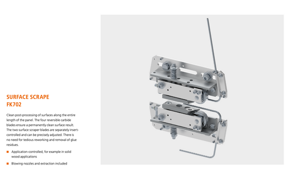 Briaunu laminavimo staklės Holzher Streamer 1054 Classic - Industry Solutions