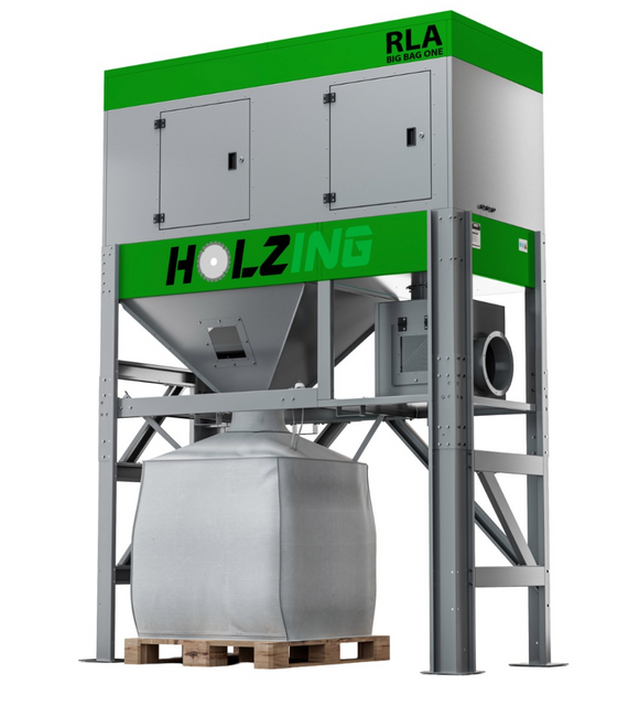 Drožlių nutraukimas RLA Big Bag One 8900m3/val - Industry Solutions