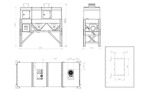 Drožlių nutraukimas RLA BIG BAG TWO PLUS 15 000m3/val - Industry Solutions