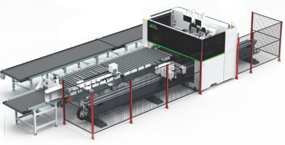 6 pusių CNC gręžimo centro linija  HOLD MAX6