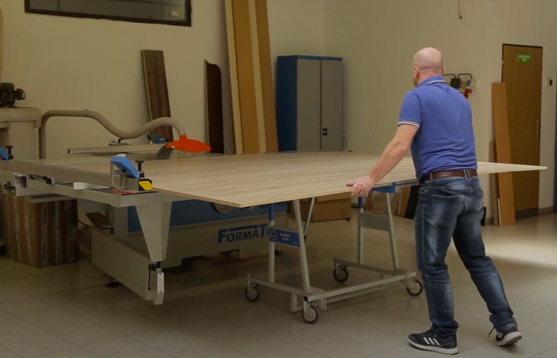Vežimėlis plokščių transportavimui Lifter 150kg