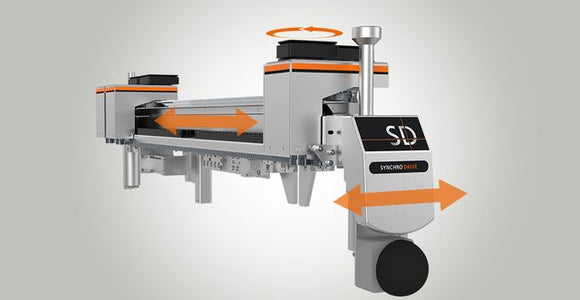 CNC apdribimo centrai HOLZ-HER EPICON 7335 - Industry Solutions