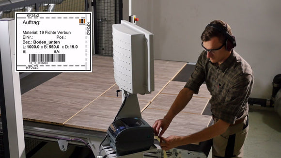 CNC frezavimo-gręžimo centras HOLZ-HER DYNESTIC 7532 - Industry Solutions