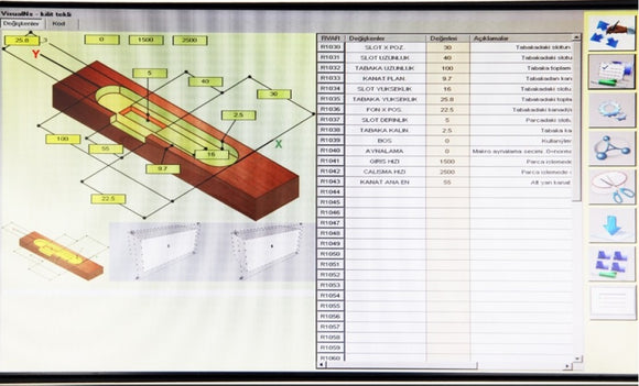 CNC staklės WOODMASTER CNC LINE