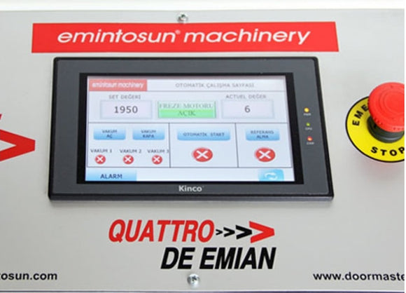 Durų formatinio apipjovimo staklės Quattro NG
