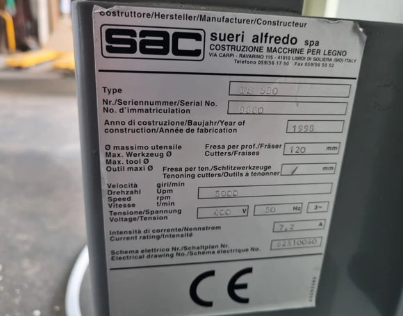 Naudoti leistuvai Sac Fs530 - Industry Solutions