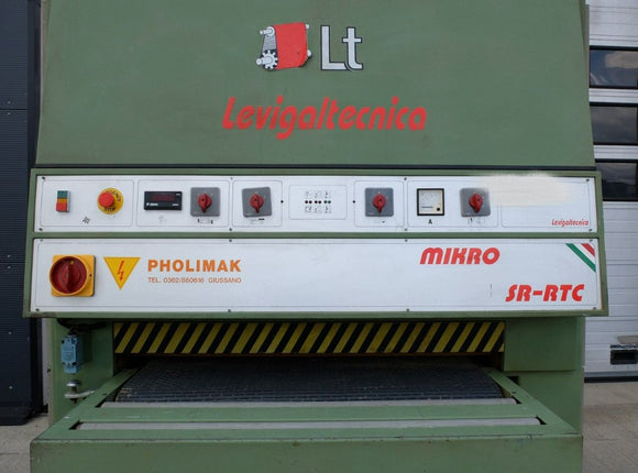 Plačiajuostės šlifavimo staklės  Levigaltecnica Mikro - Industry Solutions